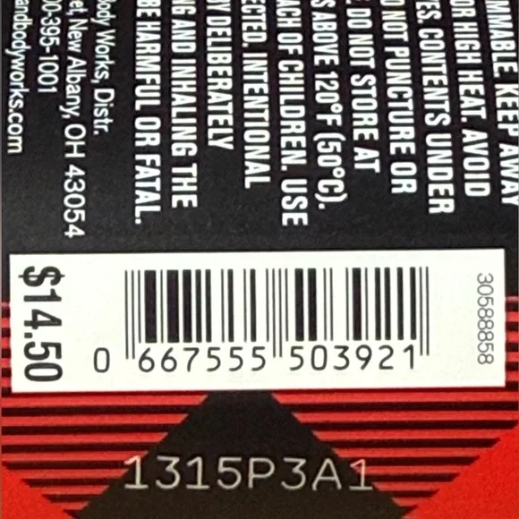 Bath & Body Works “Classic Flannel” Men’s Deodorizing Body Spray 3.7 oz. NEW - Picture 4 of 5